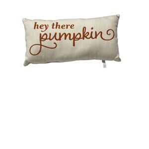Autumn Fall   10' X 18' Hey There Pumpkin Accent Pillow